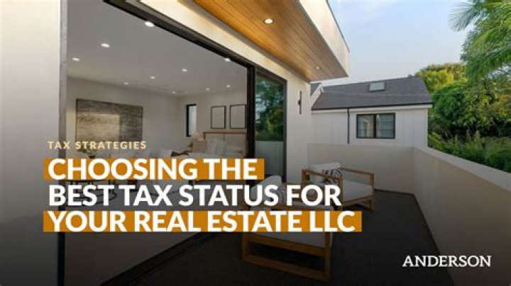 What is the best tax status for an LLC?