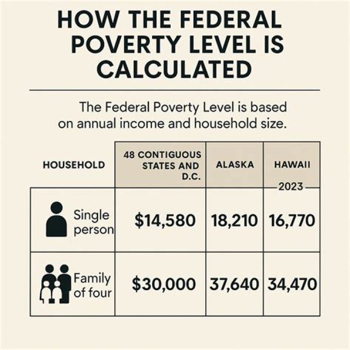 What is the federal poverty level 138%?