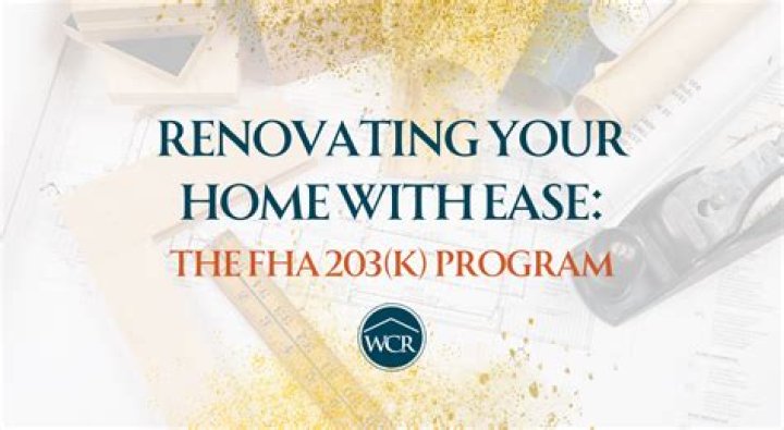 What is the FHA 203 K program?