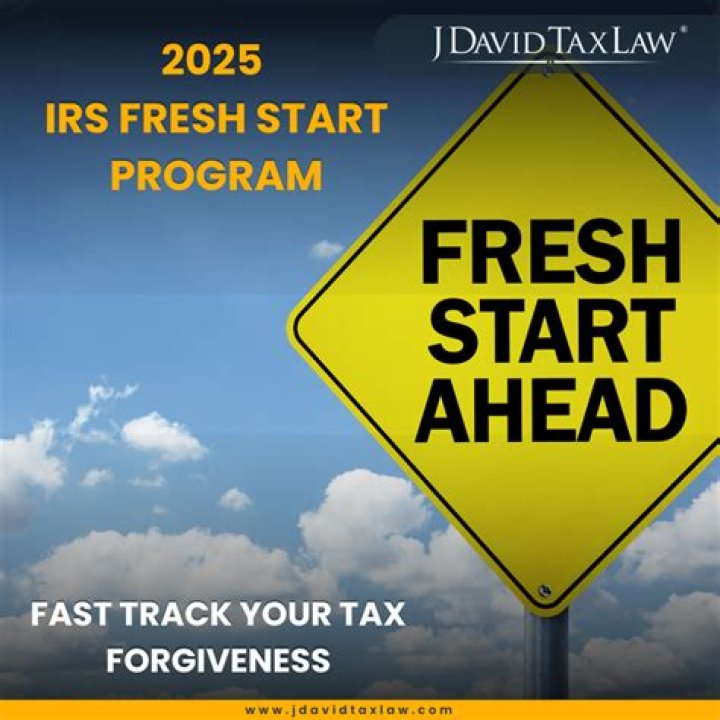 What is the Fresh Start program for back taxes?