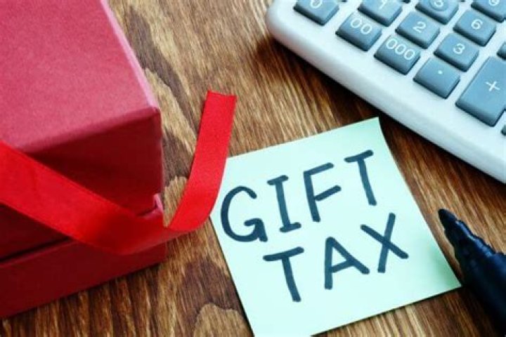 What is the gift tax on 40000?