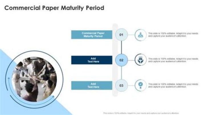What is the maturity period of commercial paper?