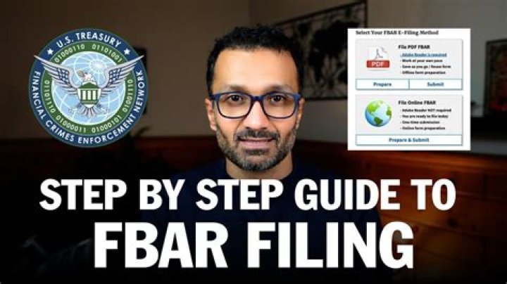 What is the minimum requirement for an FBAR filing?