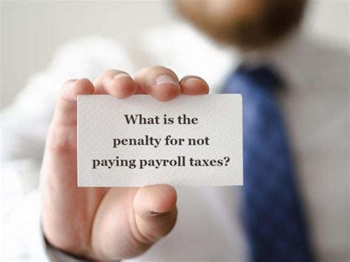 What is the penalty for not paying back taxes?