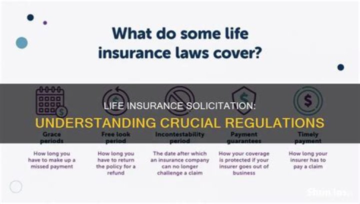 What is the purpose of life insurance solicitation regulations?