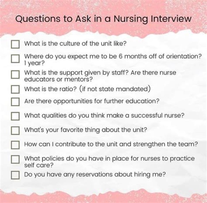 What questions should I ask a travel nurse?