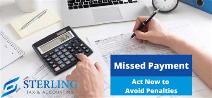 What should I do if I miss an estimated tax payment?