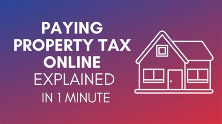 When do I have to pay my property tax?