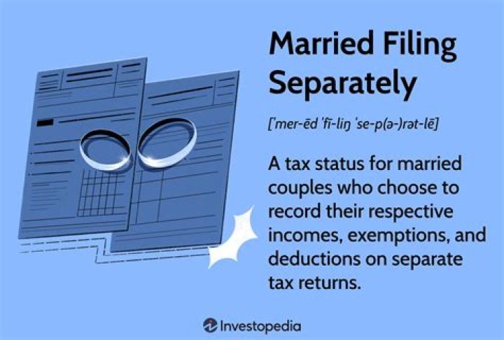 When does it make sense for a married couple to file separately?