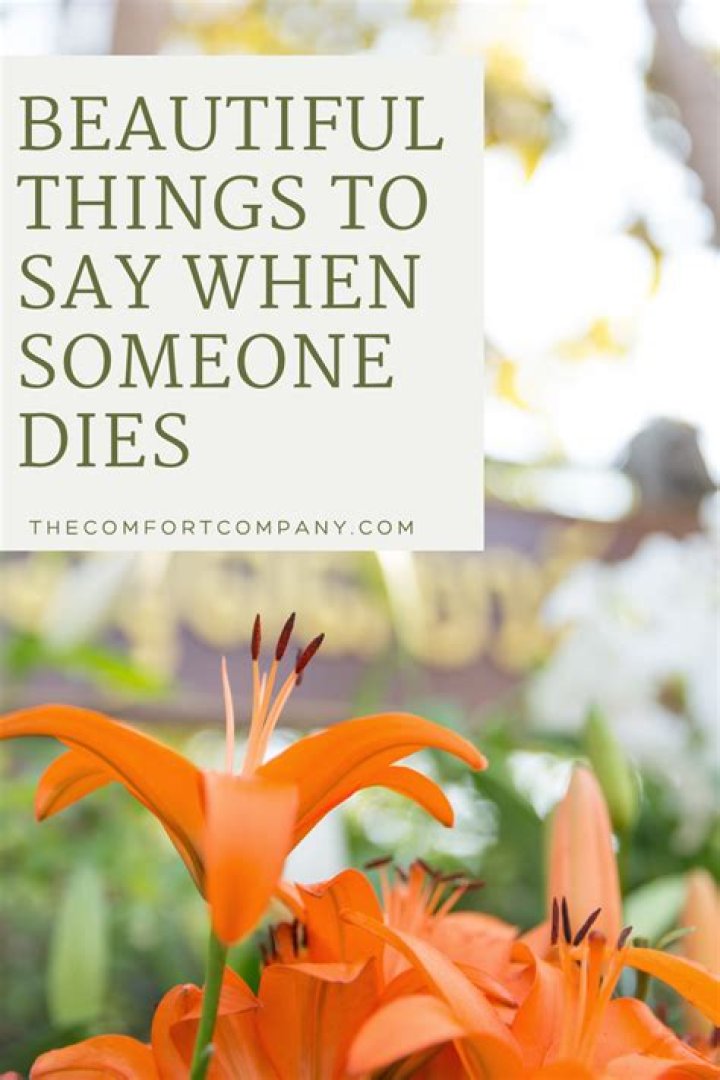 When someone dies do you receive money?