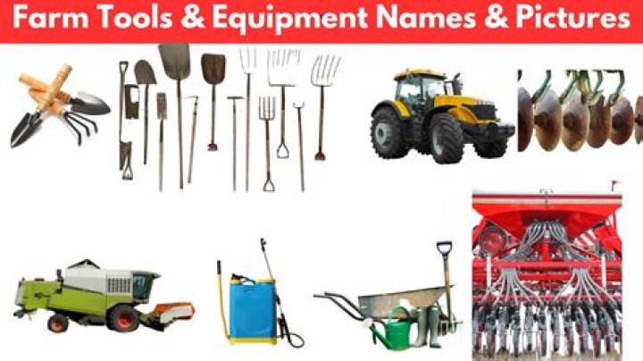 When was the first farm equipment made?