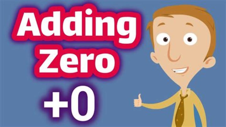 When you add a zero to any number?