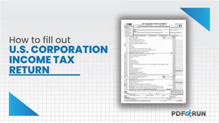 Where do I mail my 1120 US corporate income tax return?