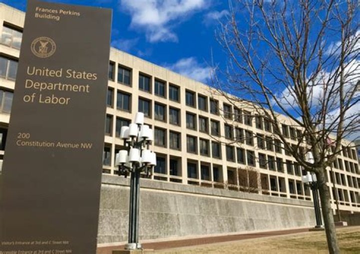 Where is the US Department of Labor located?