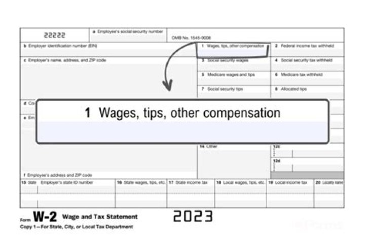 Which line on W-2 is salary?