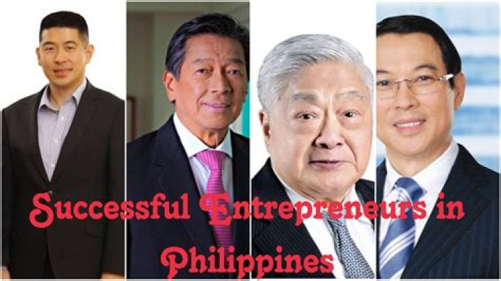 Who are top 10 famous Filipino entrepreneurs?