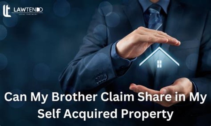 Who has rights on self-acquired property?