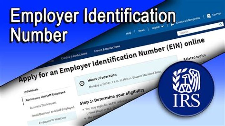 Who issues the employer identification number?