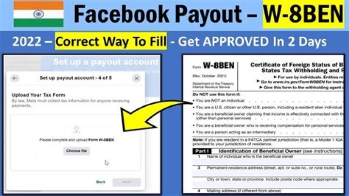 Who needs to fill W 8BEN?