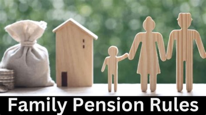 Who will get pension after death of father?