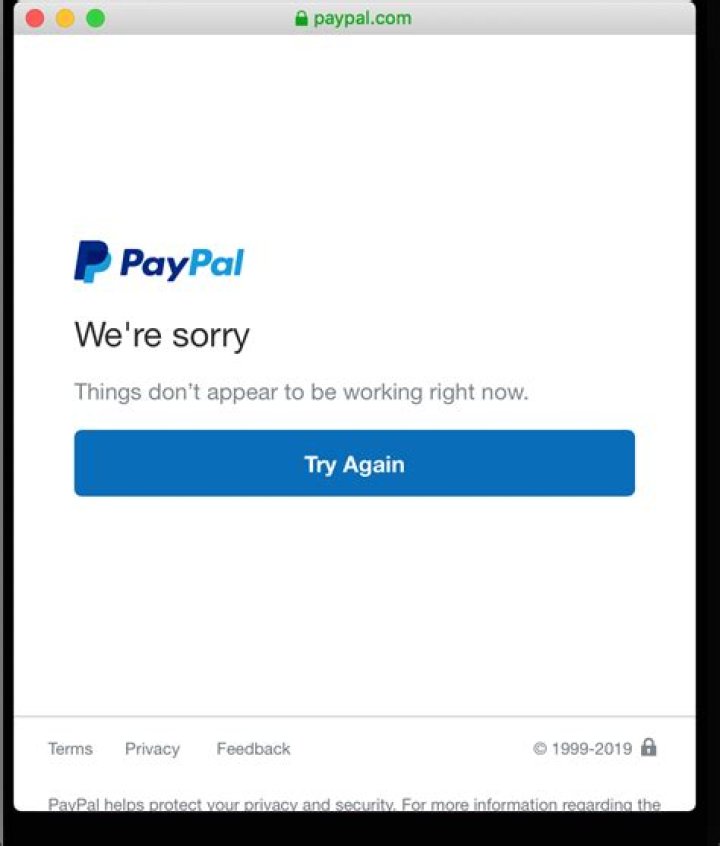 Why am I having trouble with my PayPal account?