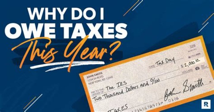 Why do I owe taxes with 1 exemption?