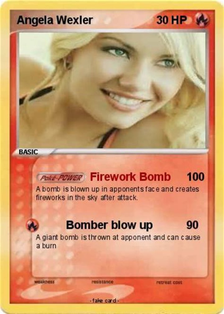 Why is Angela Wexler The bomber?